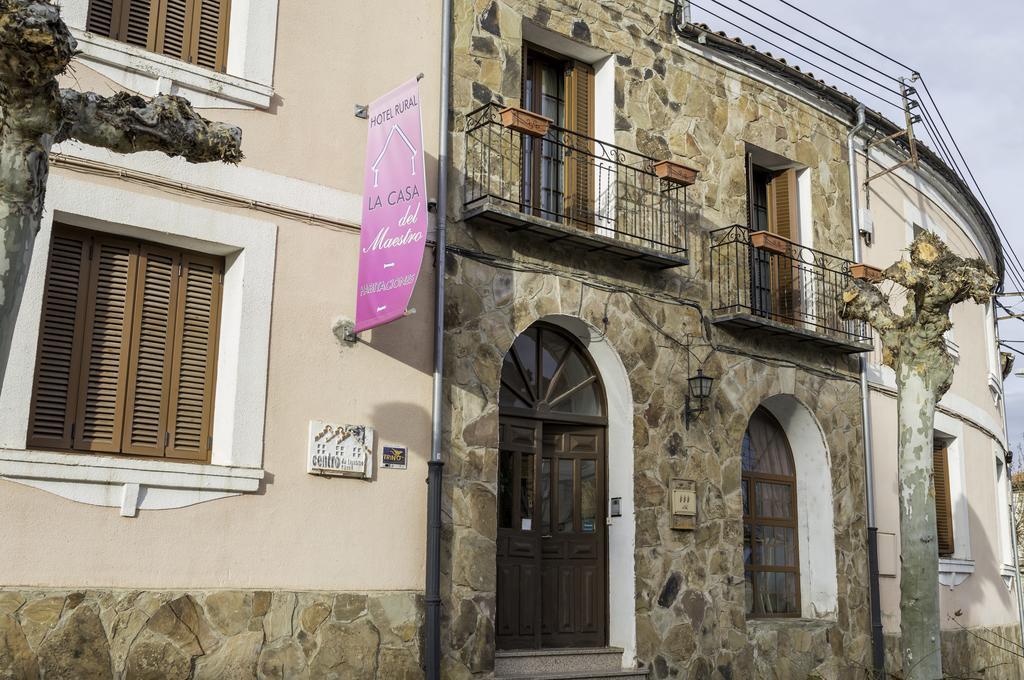La Casa Del Maestro Pensionat Tardelcuende Eksteriør billede